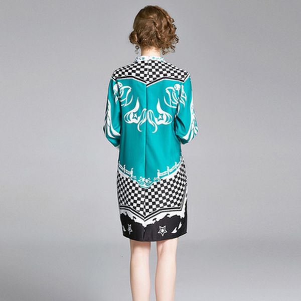 

spring vintage size dress by line the neck dressed in sleeves 738s, Black;gray