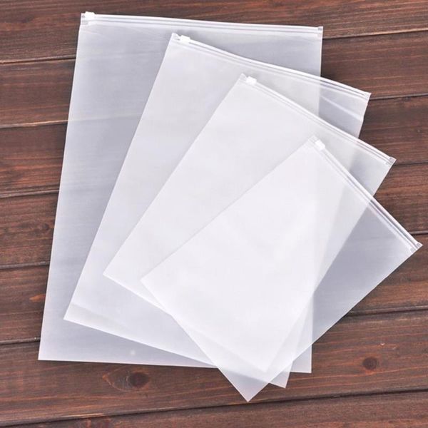 

50pcs sundries pouch clear plastic bag retails storage clothes with slide lot zipper supplies traveling crafts packaging matte h wmtaow rnqm