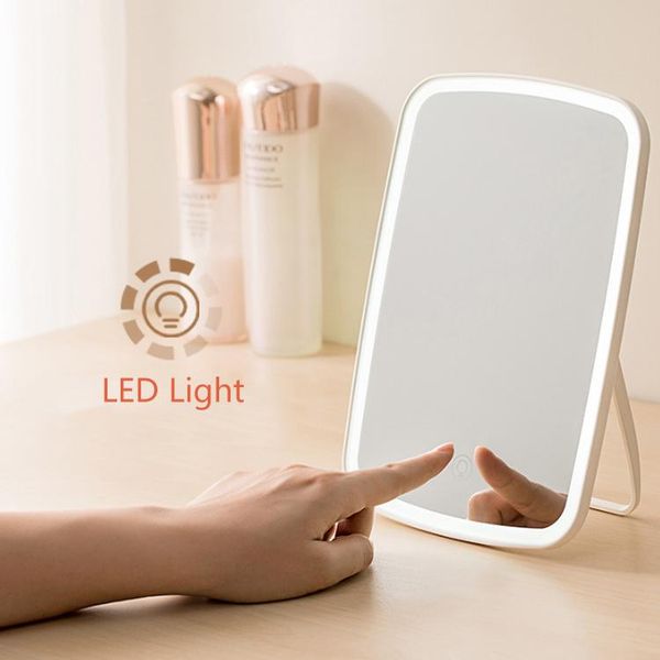 

compact mirrors portable makeup mirror deskled light folding dormitory with