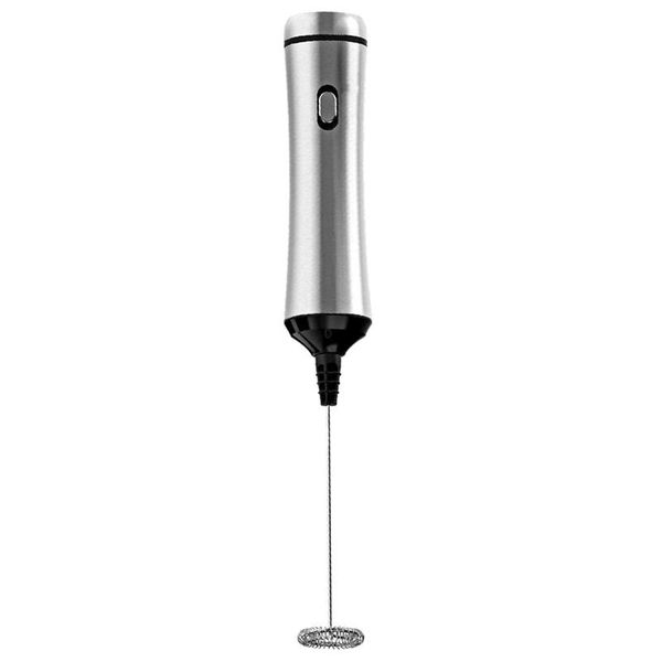 

camp kitchen abra-milk frother electric handheld portable powerful milk foamer for latte/cappuccino coffee chocolate,durable stainless steel