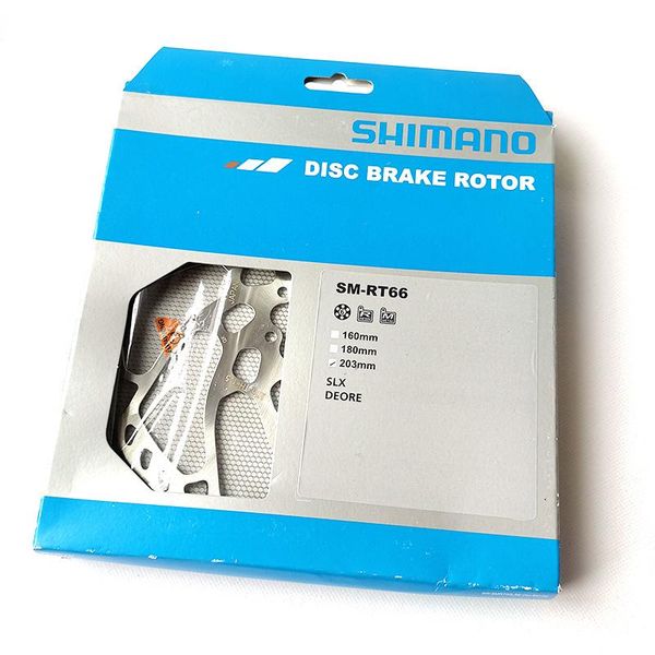 

bike brakes slx sm-rt66 160mm/203mm mtb 6 bolt type disc brake rotor bicycle parts