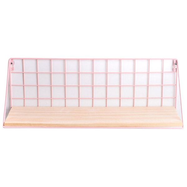 

wooden iron wall shelf wall mounted storage rack organization for bedroom kitchen home decor kid room diy decoration holder