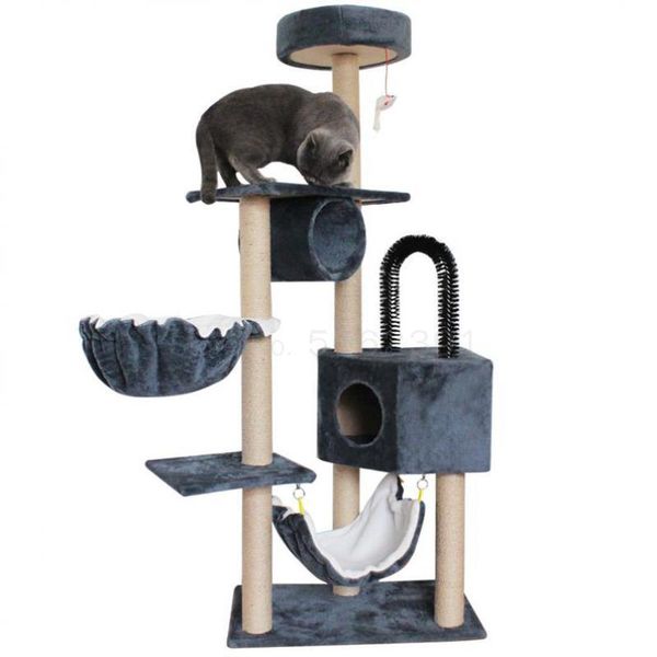 

cat beds & furniture climbing shelf nest tree integrated jumping platform wall large toy scratching column sisal villa