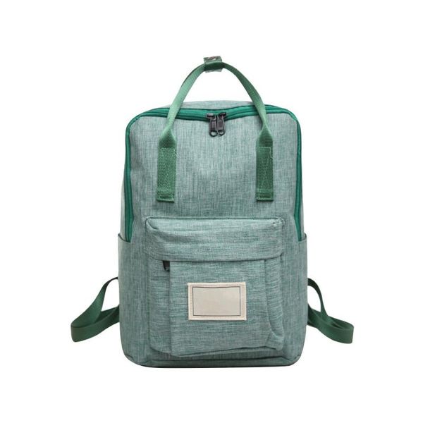 

outdoor bags maison fabre women backpack preppy style oxford zipper teenage backpacks for girls 2021 travel softback bag 12.1
