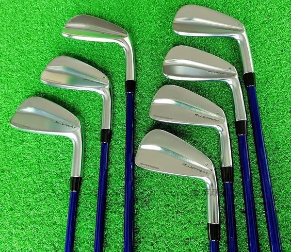 

of new pnig blueprint golf irons with knife backs, professional models with small heads, irons with steel bars or