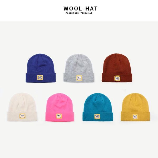 

beanies 2021 autumn winter warm thicken knitting hat outdoor travel baotou cap men and women fashion ski unisex