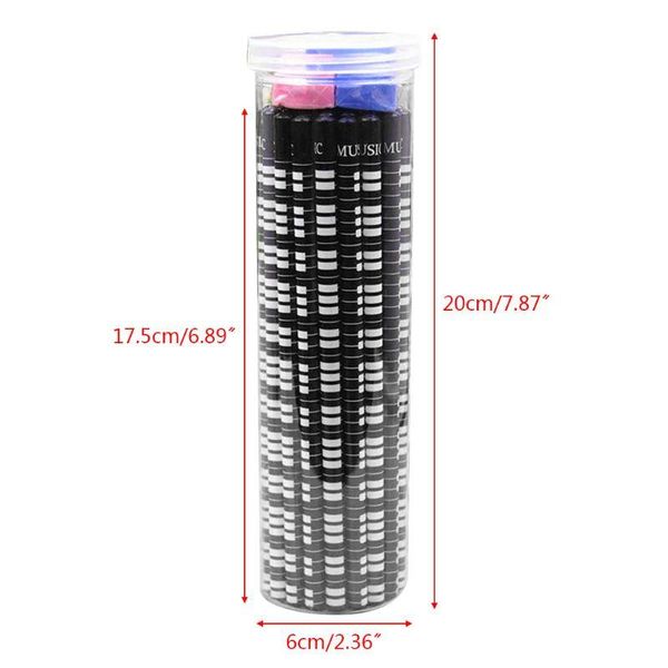 

36pcs musical note pencil pen 2b standard piano notes writing drawing stationery 667f pencils