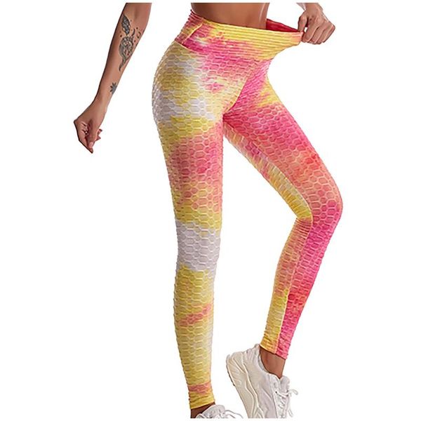 

yoga outfit womens stretch leggings high waist fitness sports running gym hip lift pants sportswear women e2