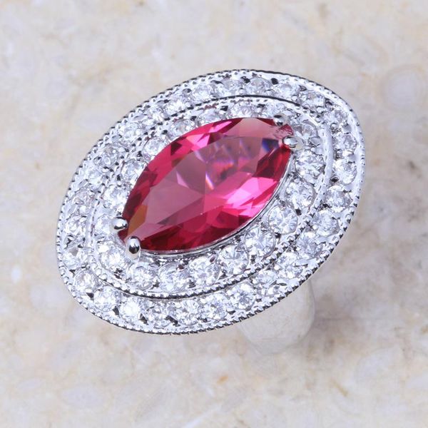

wedding rings cz lab factory direct jewelry imitation red crystal silver plated fashion ring j310 wholesale, Slivery;golden