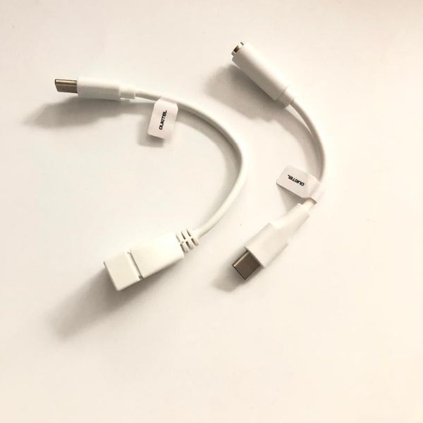 

cell phone repairing tools oukitel k6 used otg cable line earphone transfer for mtk6763 octa core 6.0''fhd 2160x1080 smartphone