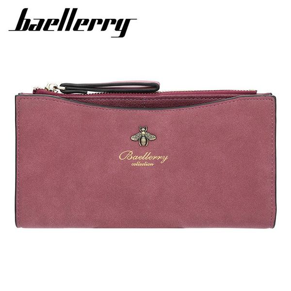 

wallets baellerry luxury wallet women phone pu zipper purse designer ladies zip female, Red;black