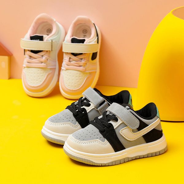 

bramueller autumn new boys' toddler shoes children's soft bottom aj board women's size