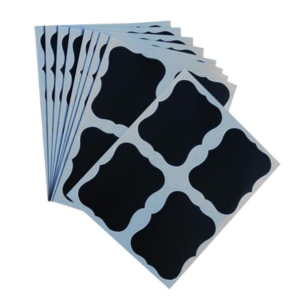 

gift wrap 9pcs reusable blackboard stickers craft kitchen jars labels wall hks99