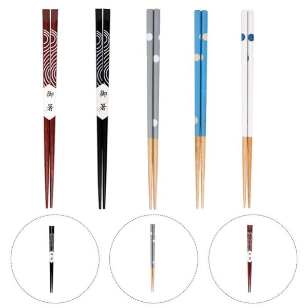

chopsticks 5 pair japanese-style tableware household splicing