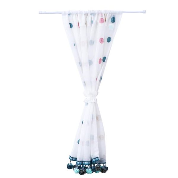 

curtain & drapes 1pc delicate partition door short lace half