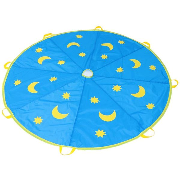 

1pc kid play parachute star moon parachute sensory integration training tool