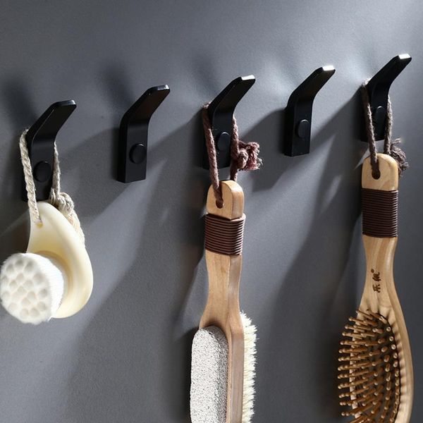 

hooks & rails fashionable wall aluminum alloy coat screw mounted towl hook for bathroom kitchen