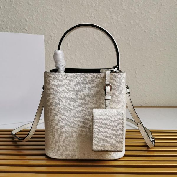 

evening bags soft leather lady multi-color bucket bag classic solid color handbag fashion design women's shoulder
