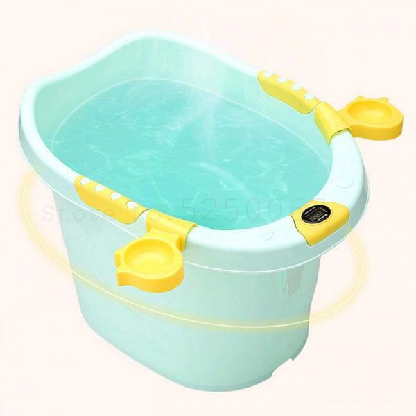 

bathing tubs & seats children's bath barrel baby child tub can sit lie home large thick