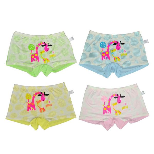 

8 pieces / pack fashion kids panties girls' briefs female child underwear lovely cartoon panties children clothing wholesale, Camo