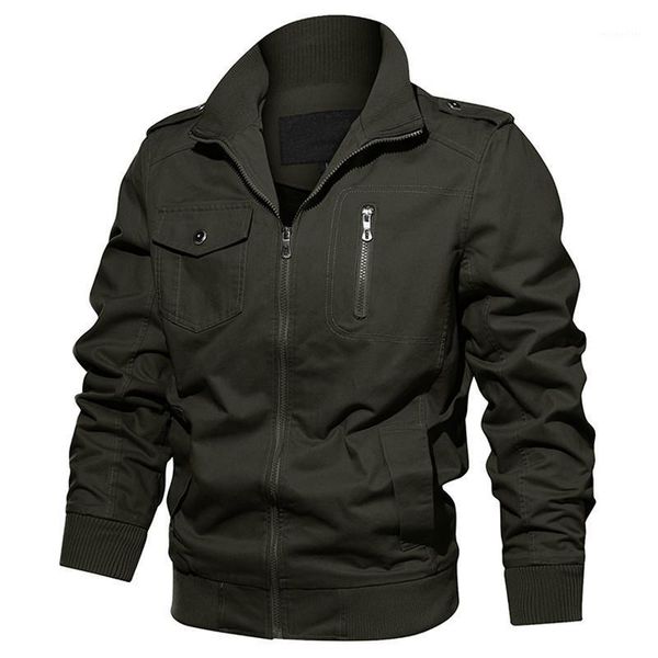

men's jackets military tactical men cotton casual slim fit bomber coats plus size 6xl jaqueta masculina pilot chaqueta hombre, Black;brown