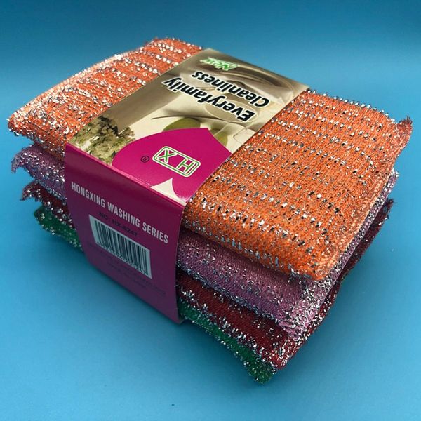 

laundry king 4 sponge brush kitchen products factory direct sales