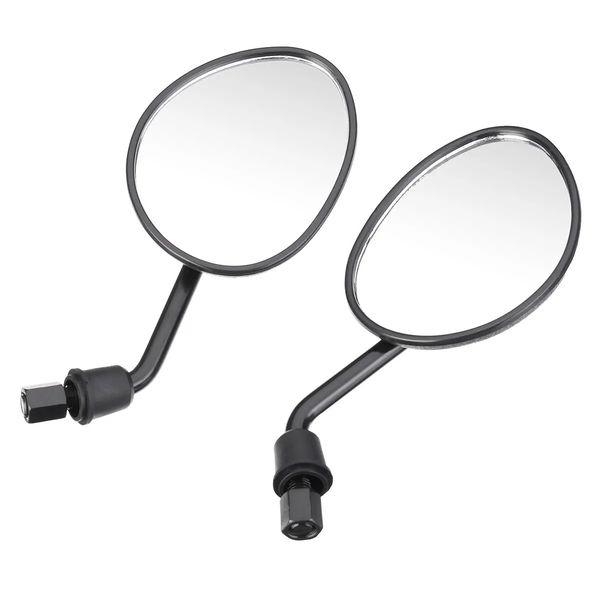 

8 motorcycle black rear view side mirrors for yamaha