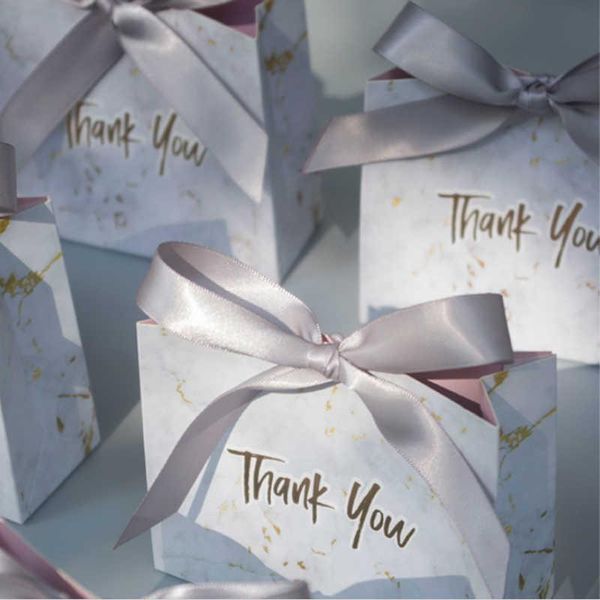 

gift wrap creative mini grey marble bag box for party baby shower paper chocolate boxes package/wedding favours candy