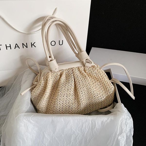 

evening bags fashion women handbags 2021 summer straw crossbody for casual brand shoulder totes bag