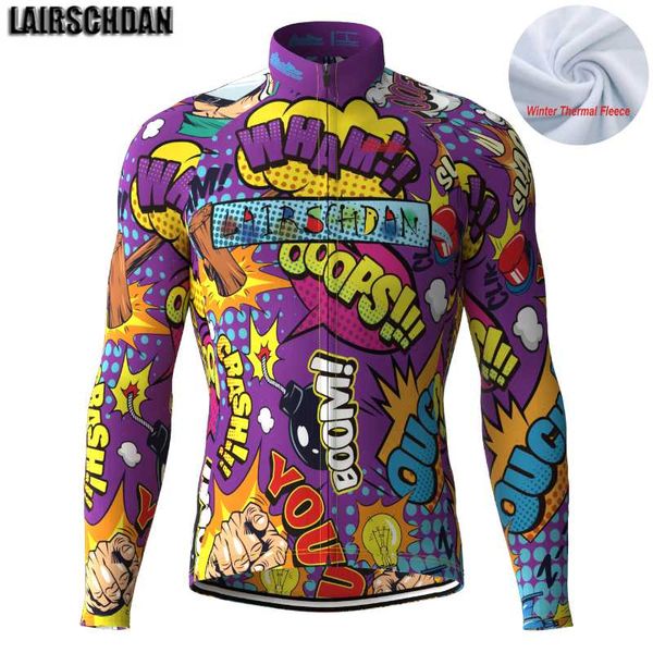 

racing jackets lairschdan abbigliamento ciclismo invernale thermal fleece cycling jersey long sleeve mtb bike clothes warm bicycle wear jack, Black;red