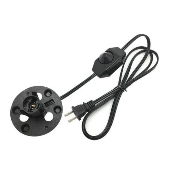 

konesky himalayan salt lamp electric power dimmer cable cord switch e12 socket salt lamp dimmer cable us plug with on/off switch