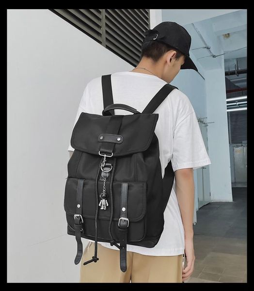 

backpack 4094 2021 fashion trend high school student college bag simple travel