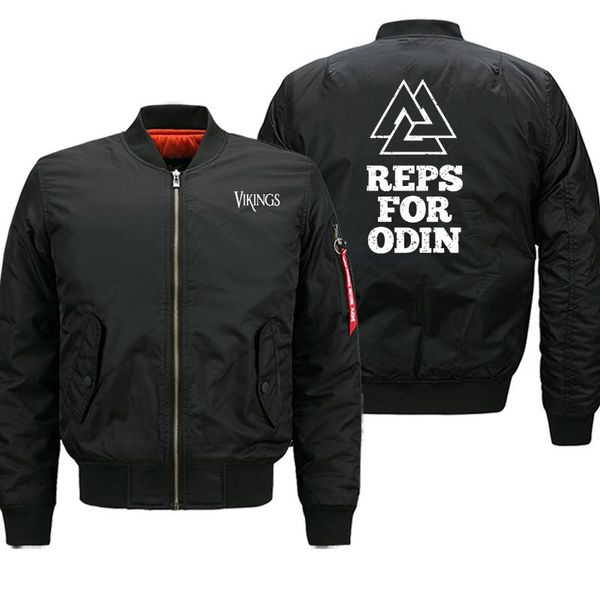 

men's jackets reps for odin autumn winter fashion men motorcycle bomber hip hop coat thick zipper streetwear jacket, Black;brown