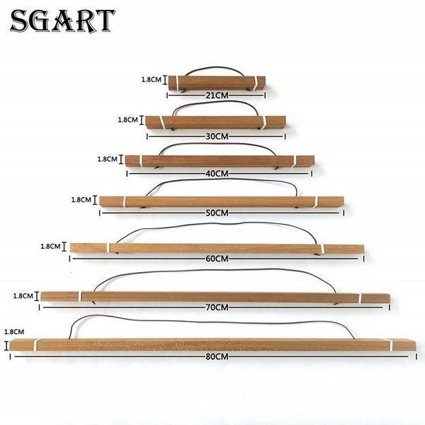 

frames 21-70 cm painting frame magnetic wood custom diy canvas poster hanger wall decor living room bedroom po
