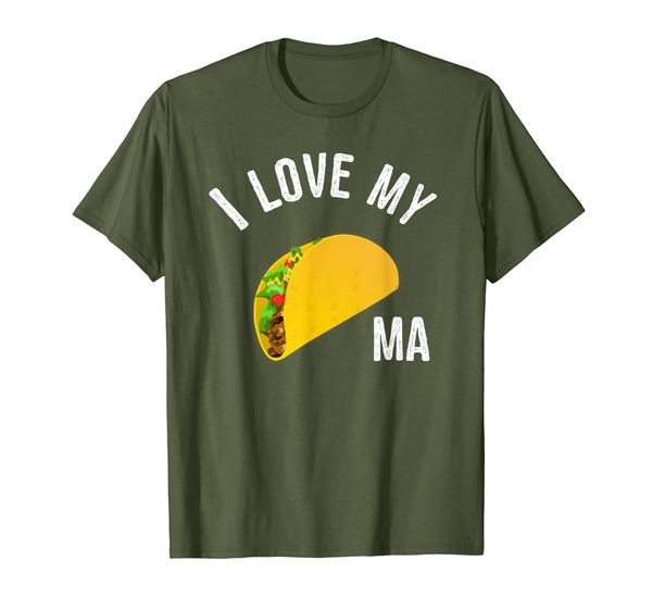 

Funny Taco Truck T shirt - I Love My Tacoma, Mainly pictures