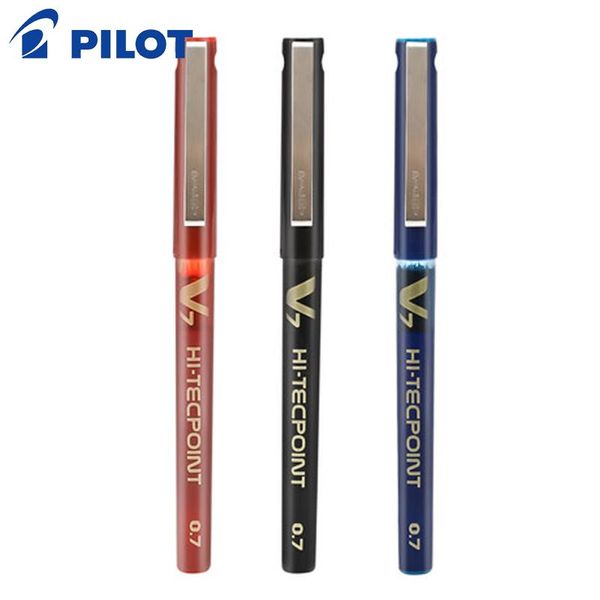 

gel pens 3 pcs/lot pilot bx-v7 wholesale japan water based pen 0.7mm writing supplies office & school supplie