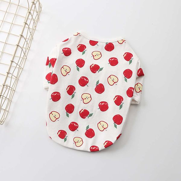 

2021 new pet spring and summer cotton elastic fadou teddy dog clothing