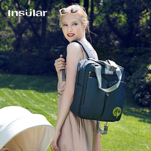 

diaper bags insular brand bag maternity nappy large capacity nylon waterproof mummy travel backpack baby stroller