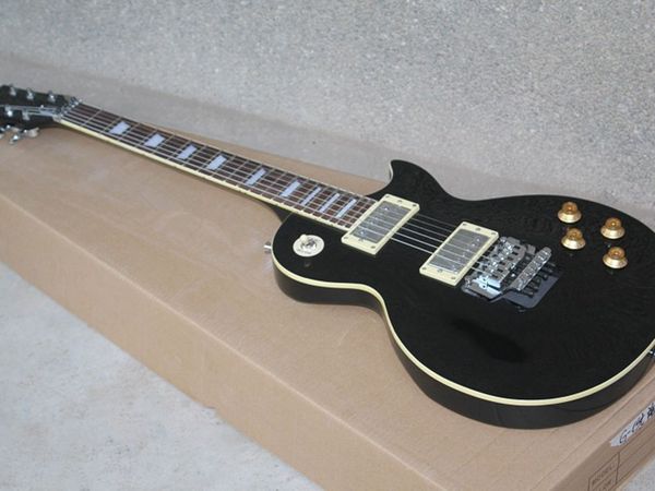 

double shake 22 quality electric guitar black body