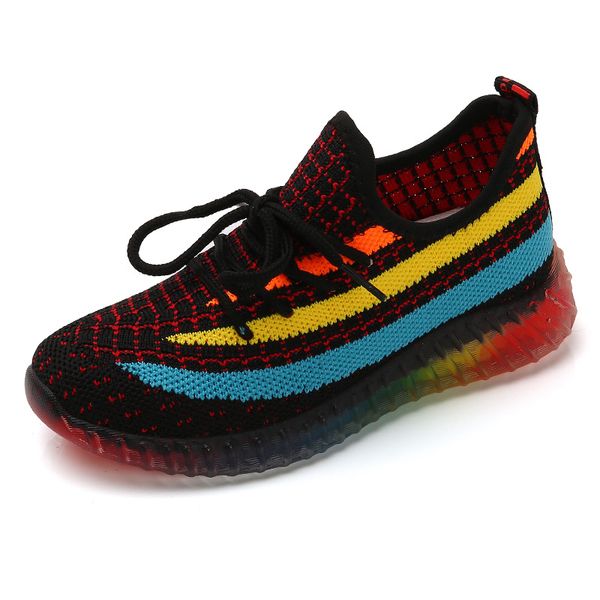 

childrens shoes girls coconut boys breathable sneakers youth v2 carbon yecheil israfil size 28-35, Black