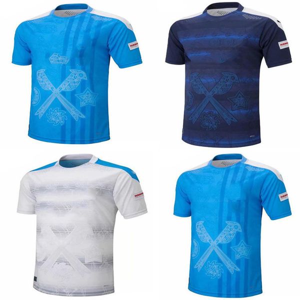 

20 21 j2 league jubilo iwata soccer jerseys 2020 2021 home blue #10 shunsuke #11 rodrigues soccer shirts customized football unifor, Black;yellow