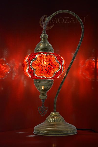 

table lamps mozaist turkish lamp, swan neck mosaic moroccan decorative glass antique bohemian vintage light shade, tiffany desk