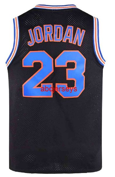 

space moive men jersey basketball game jersey - #23 black/white s
