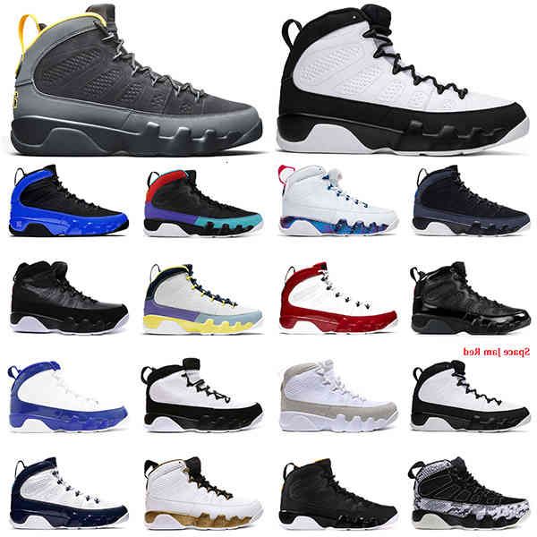 

2021 jumpman 9 9s mens basketball shoes change the world gym red university gold sports trainers sneakers size 13
