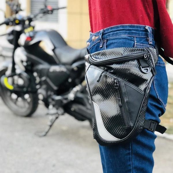 

cycling bags motorcycle leg bag waterproof oxford waist drop thigh hip bum belt fanny pack rider outdoor moto pocket