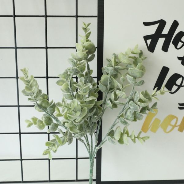 

artificial plant bouquets, eucalyptus leaf vases for home decoration, wedding decoration flower accessories, christmas crafts, 1 bunch