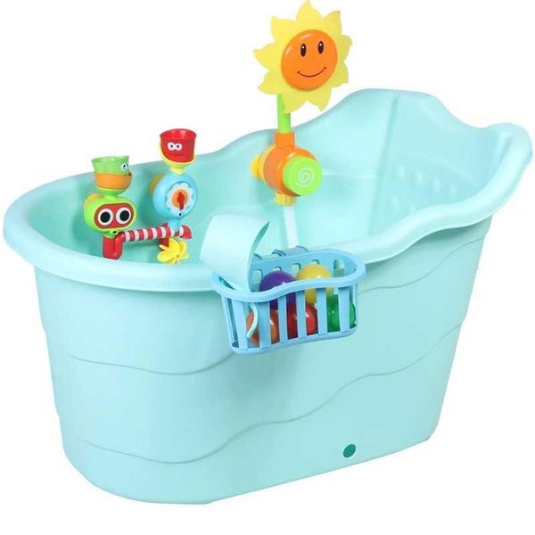 

bathing tubs & seats baby bath barrel thickened plastic can sit thermal insulation enlarged and child