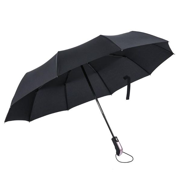 

umbrellas compact automatic open and close umbrella lightweight 10 ribs waterproof rain & sun day dual-use travel folding
