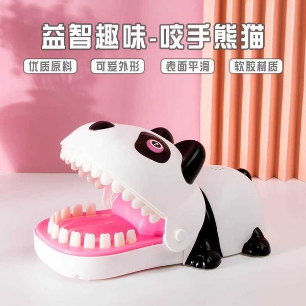 

pandas people by teeth and fingers, mice bite people, new strange leisure animation children's toys