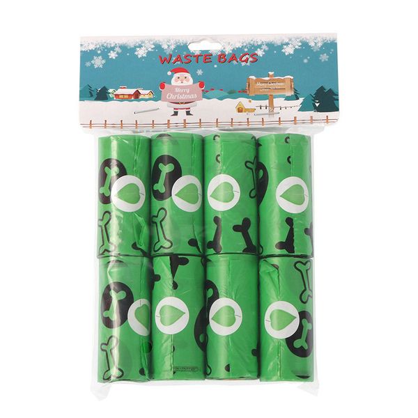 

15 Per Roll 120 Dog Waste Bag 23 X 33Cm Biodegradable Poop Bags Guaranteed Leak Proof Dog Poop Bags Extra Thick Strong For Dogs